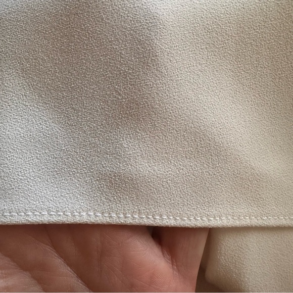 Trina Turk Ivory Bridal Jumpsuit Size 6 Civil Wedding Rehearsal Dinner - Picture 16 of 16